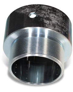 Adapter nipple 3" f/fill tube silo